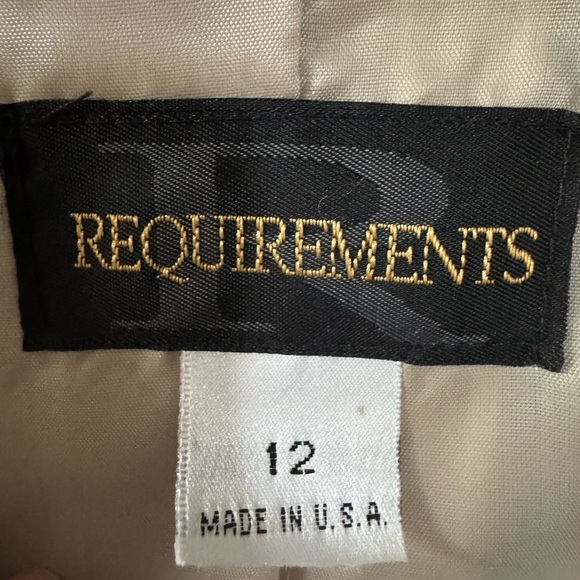 Requirements Vintage Plaid Linen Blazer - Picture 3 of 6